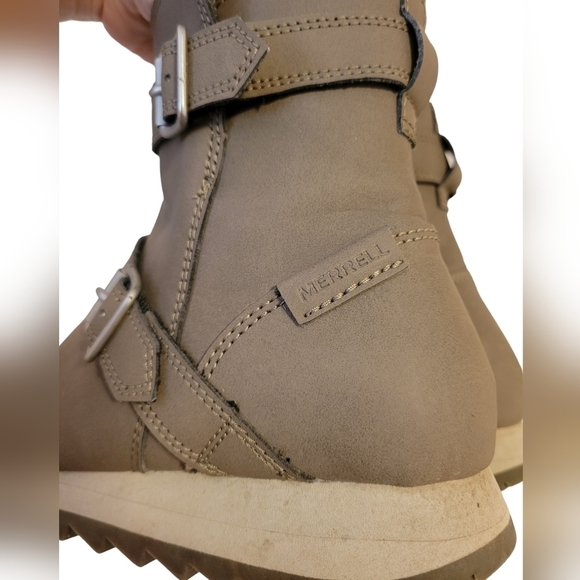 Merrell Women’s Alpine Buckle Falcon Waterproof Winter Boots J002350 Size 6.5 - Picture 8 of 11